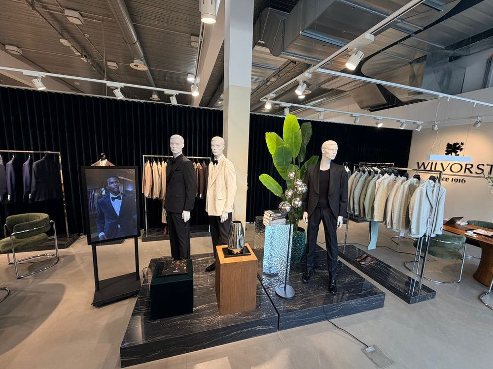 WILVORST + Showroom + Düsseldorf + Hochzeitsanzüge + Smoking + Accessoires
