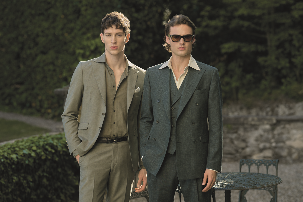Verschiedene Anzug-Looks von WILVORST für Bräutigam, Trauzeugen und Freunde des Bräutigams - von hochfestlich bis casual elegant